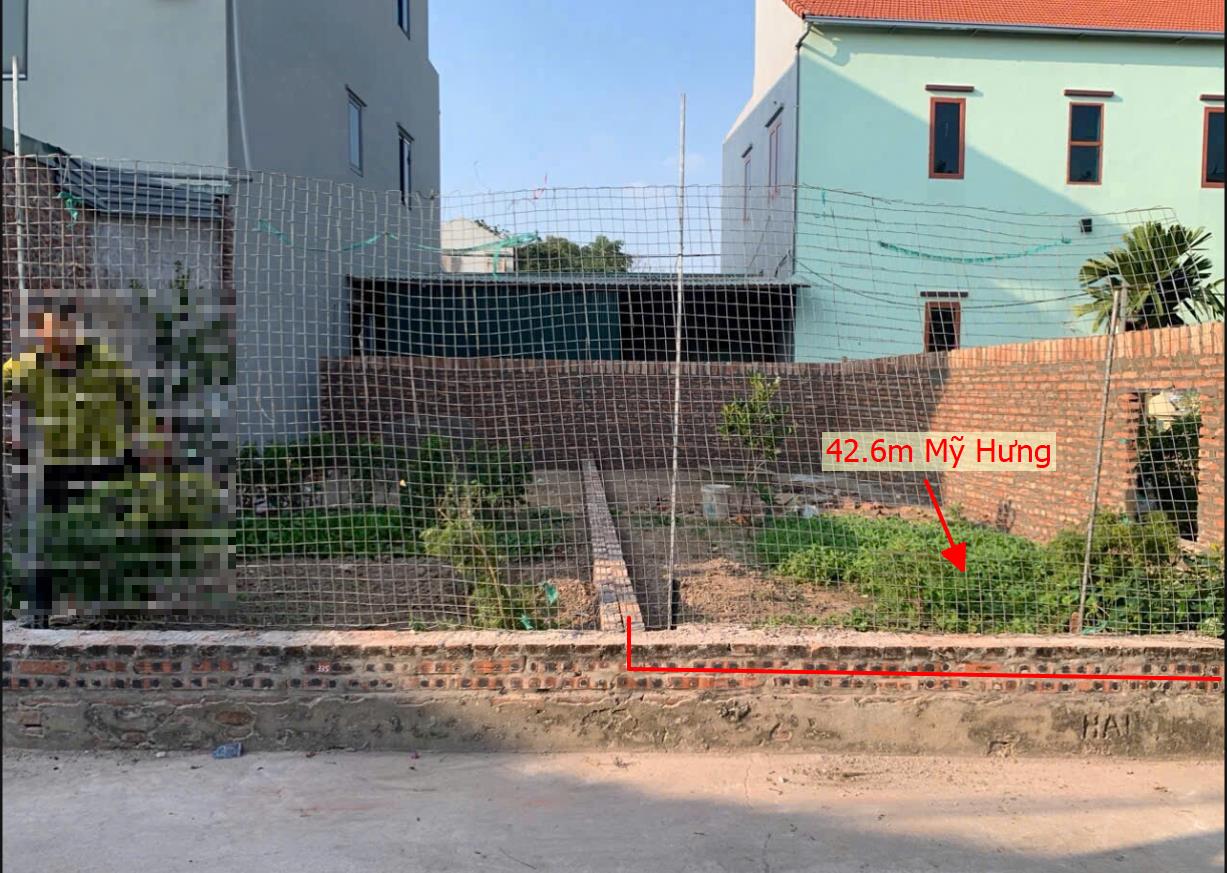 Hình ảnh Bán Lô Đất 42.6m Tại Mỹ Hưng Thanh Oai Bám Đường Bê Tông Ô Tô Vào Tận Đất Dân Cư Đông Đúc Thân Thiện Phát TRiển Giá Đầu Tư