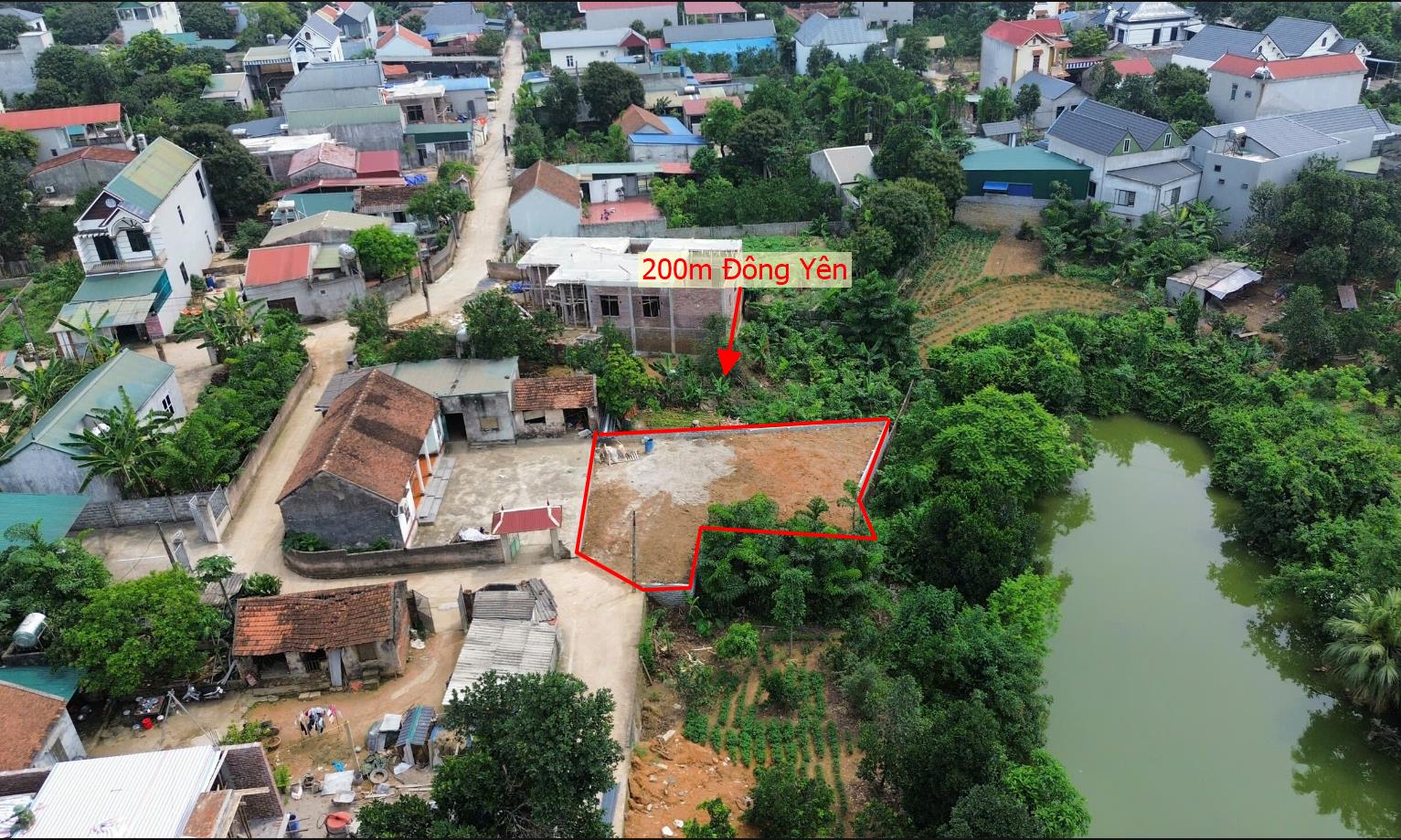 Hình ảnh Bán Lô Đất 200m Tại Đông Yên Quốc Oai Bám Đường Bê Tông Ô Tô Vào Tận Đất Sổ Đỏ Pháp Lý Rõ Ràng Giá Đầu Tư 